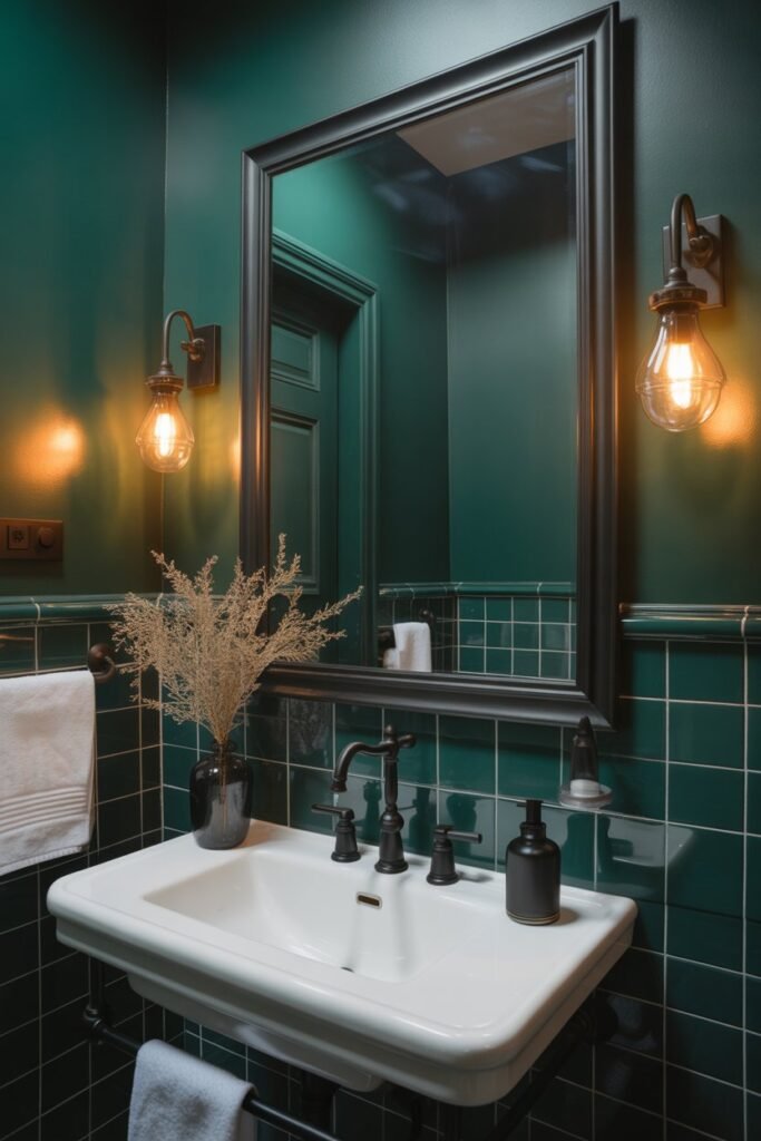 bathroom with deep forest green walls ma x9vsye stgd2zkcnij1rw j qkubogqhqdtm8nqker3q cover sd