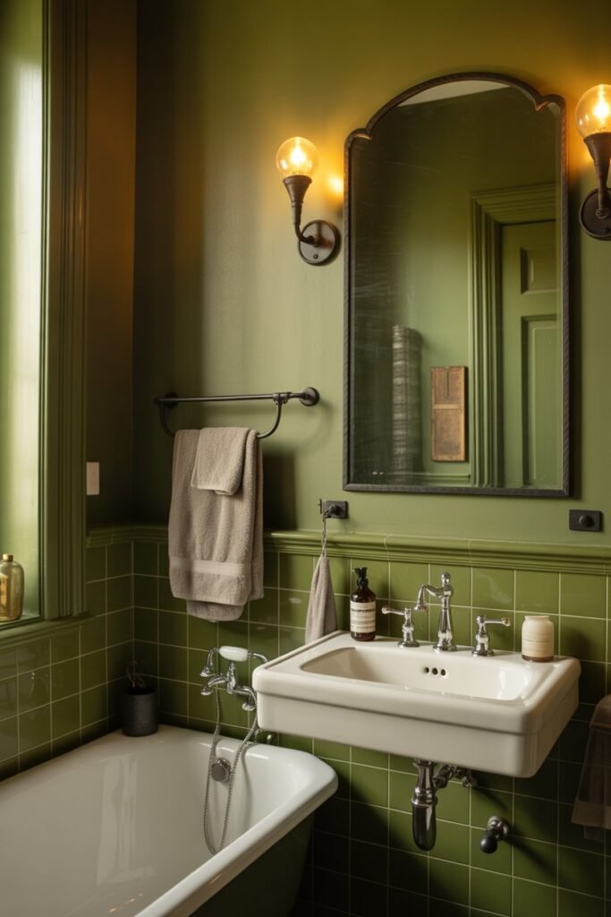 olive green bathroom walls black iron fr bzbnv4uusfqgghbtl3mj8a kn4cosc1s0egc3 4atz5sg cover sd