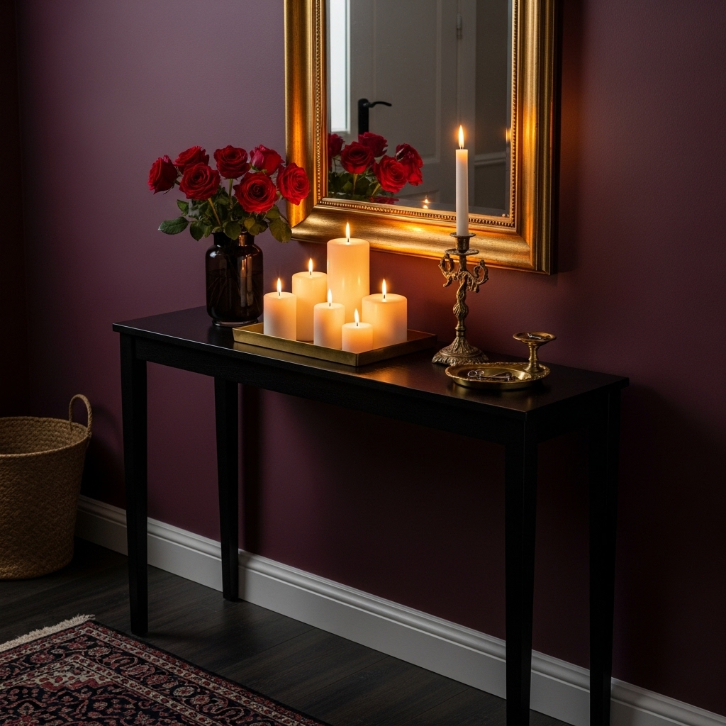 Moody Candlelit Romantic Entry