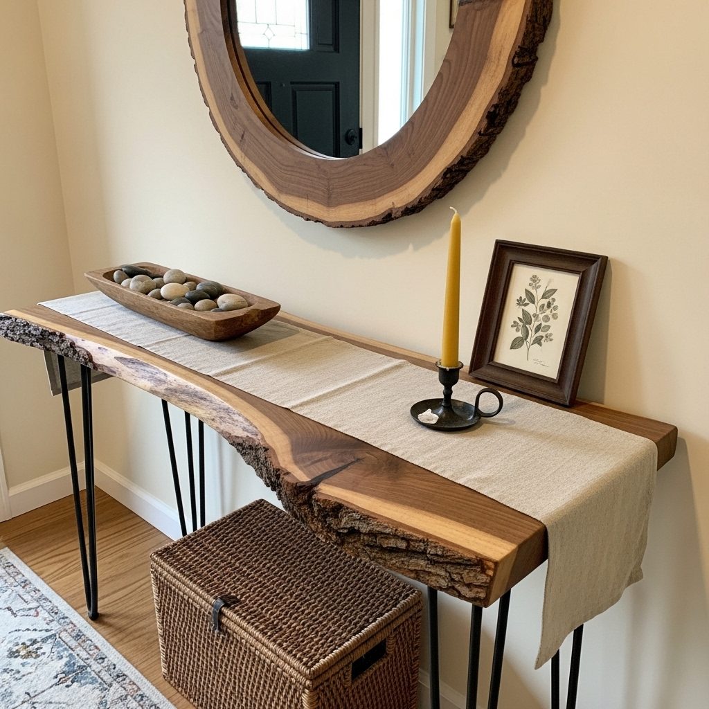 Rustic Live Edge Statement