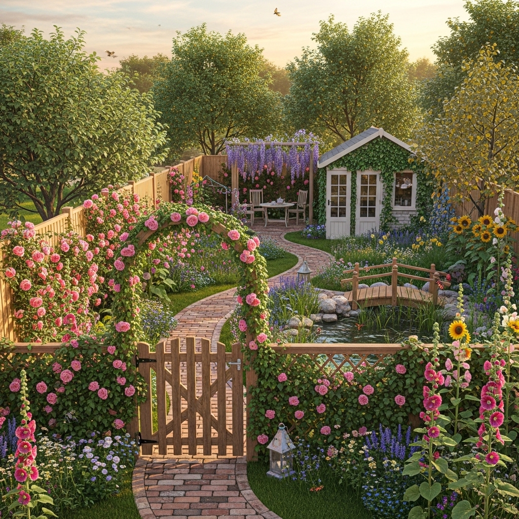 The Full Cottagecore Garden Transformation