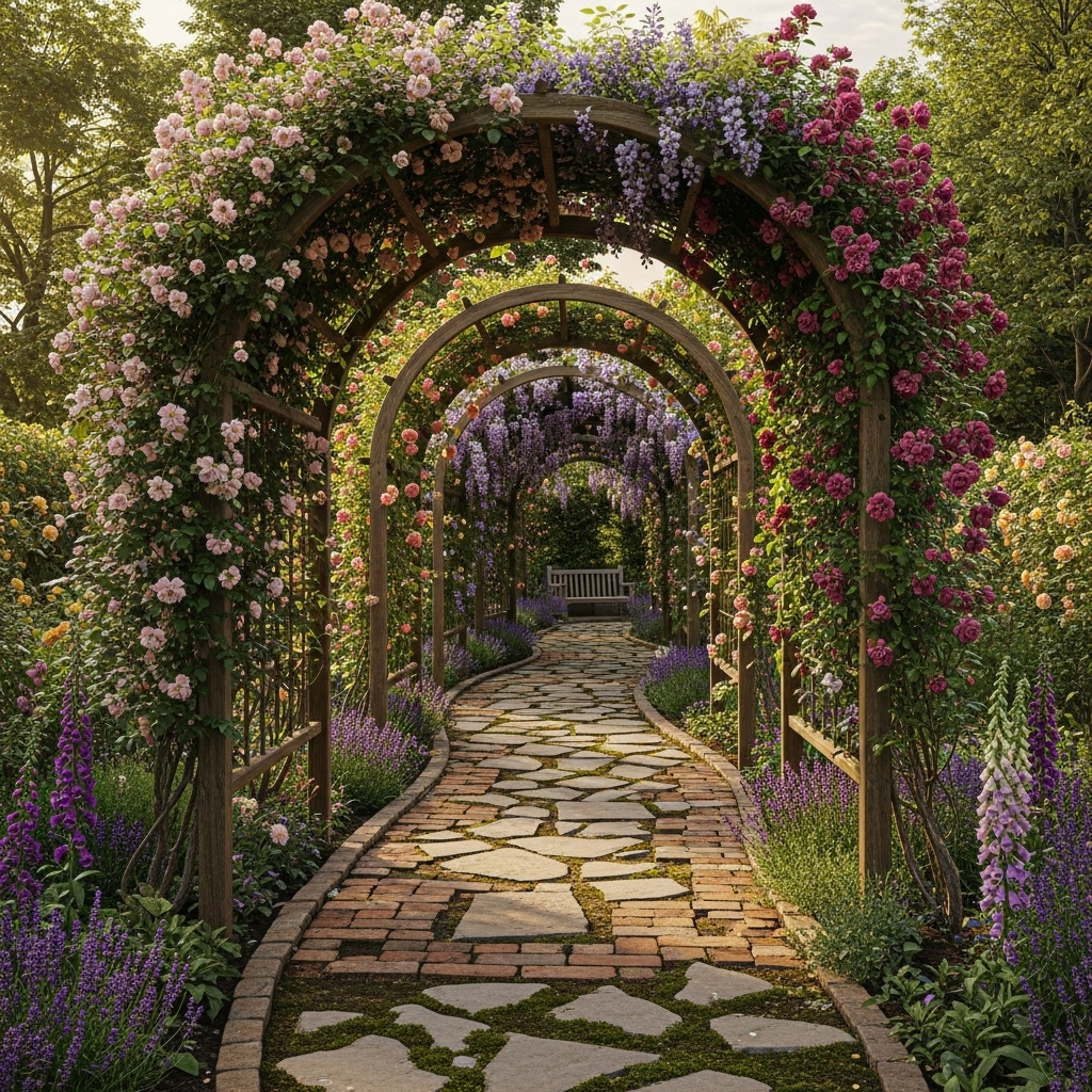 The Secret Garden Archway Path