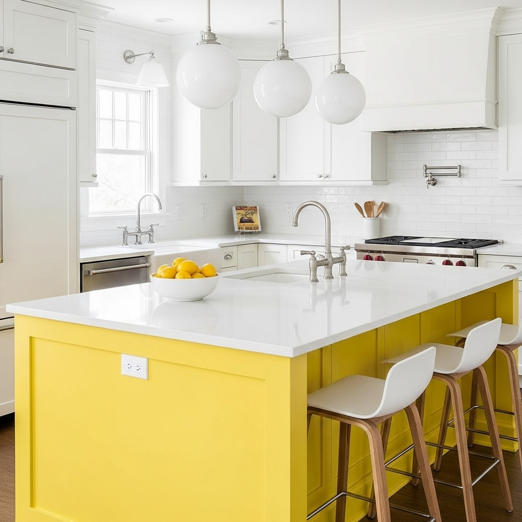 Sunshine Yellow Pop Island