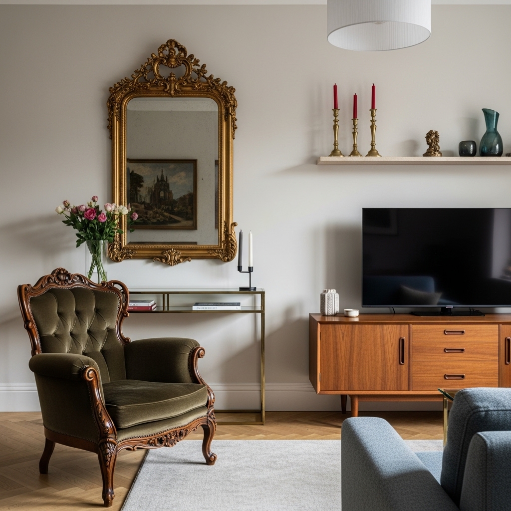 Vintage & Antique Mixing — Old Souls in Modern Rooms