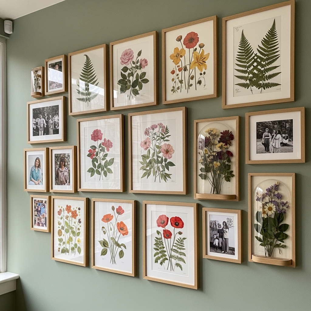 Botanical Frame & Photo Mix