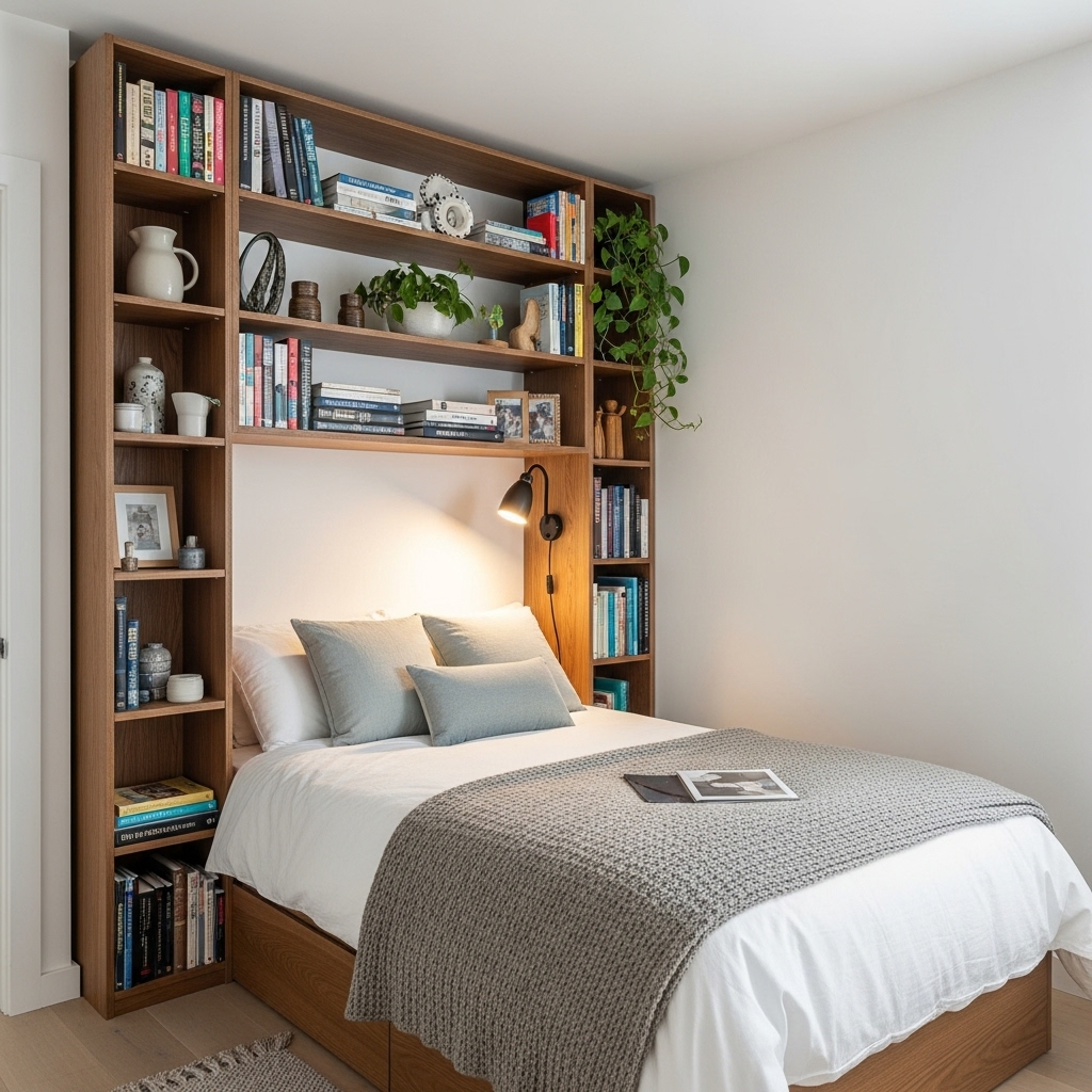 Vertical Space — Floor-to-Ceiling Shelving