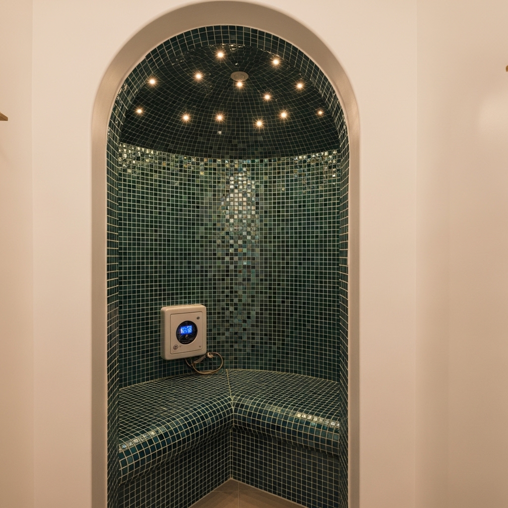 The Spa Steam Corner — Compact Hammam Experience