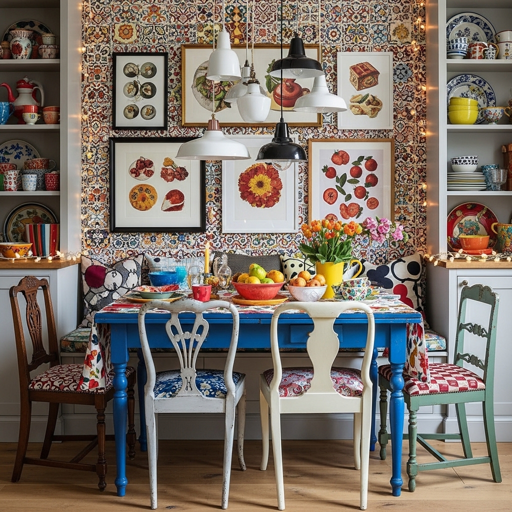 The Maximalist Eclectic Nook — Pattern, Color & Joy