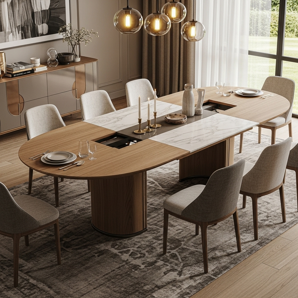 12 Dining Room Table Ideas That Will Transform How You Gather, Eat & Entertain he Extending Table — Beautiful Functionality