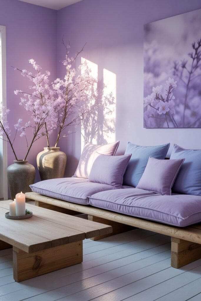 lavender purple walls low raw wood platf if43h9y q1eykgzps7fbxq cf etz5xt6qhbaai uubhq sd