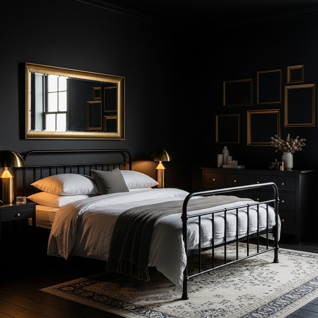 Black With Warm Brass: The Definitive Luxury Pairing