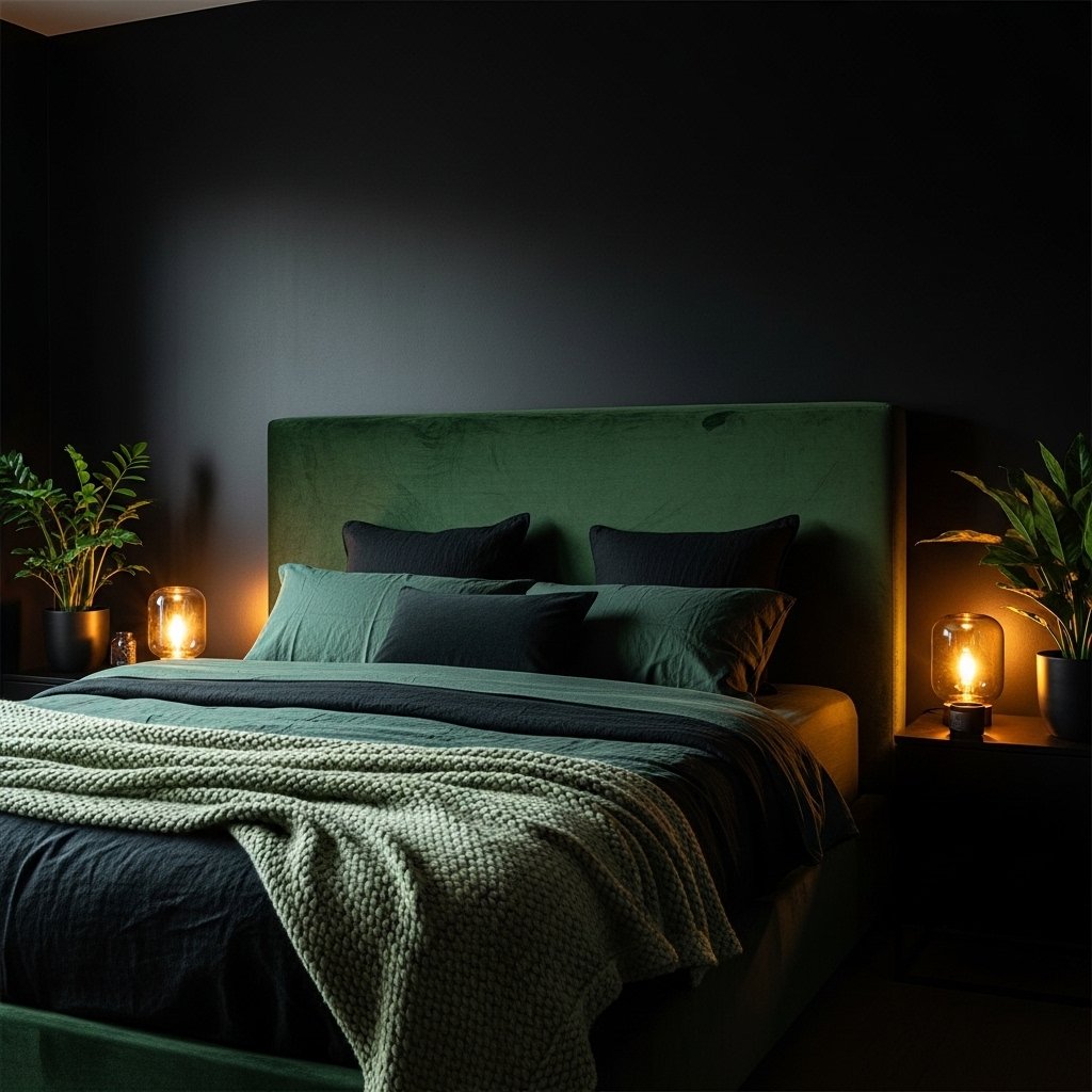 Black With Forest Green: Nature