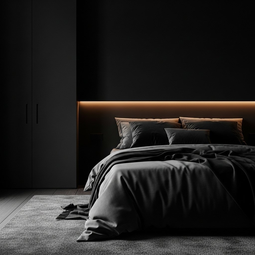 Monochromatic Black With Tonal Variation