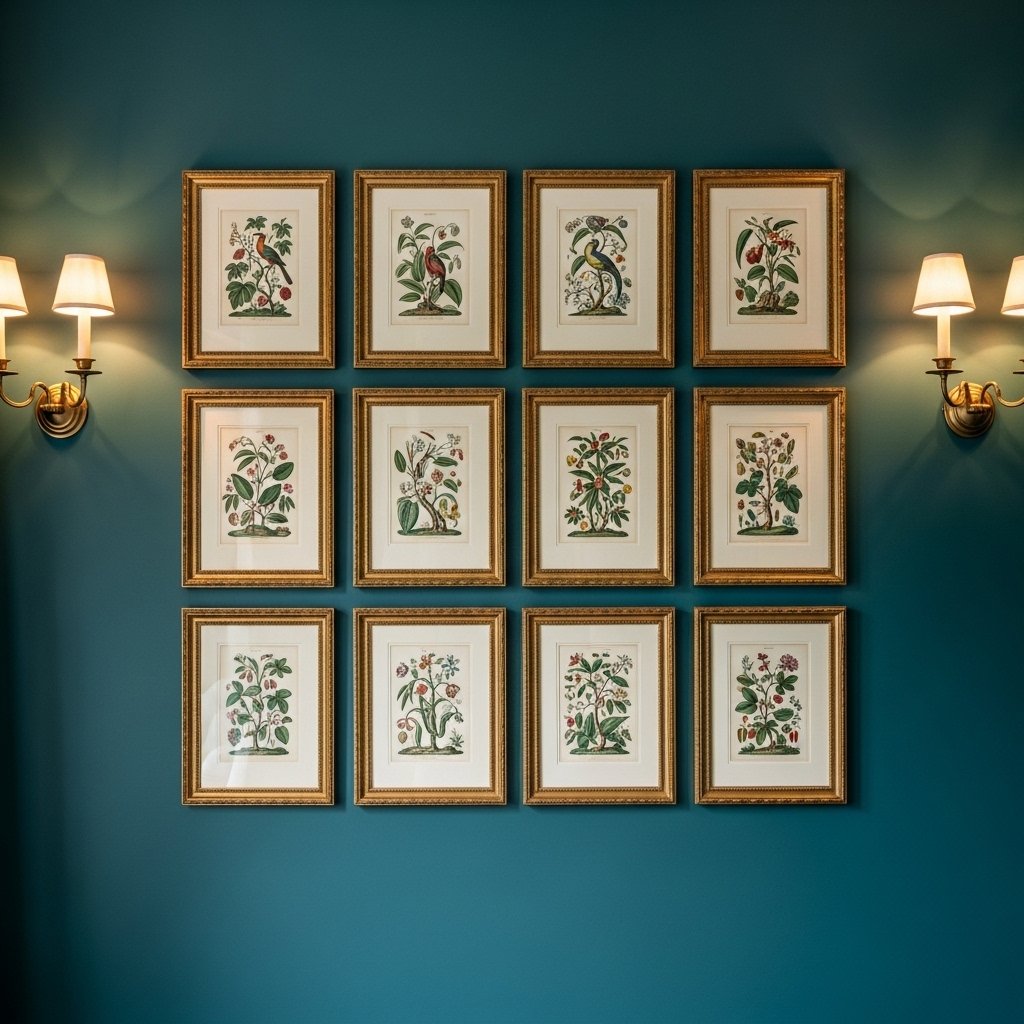 Botanical Print Gallery Wall