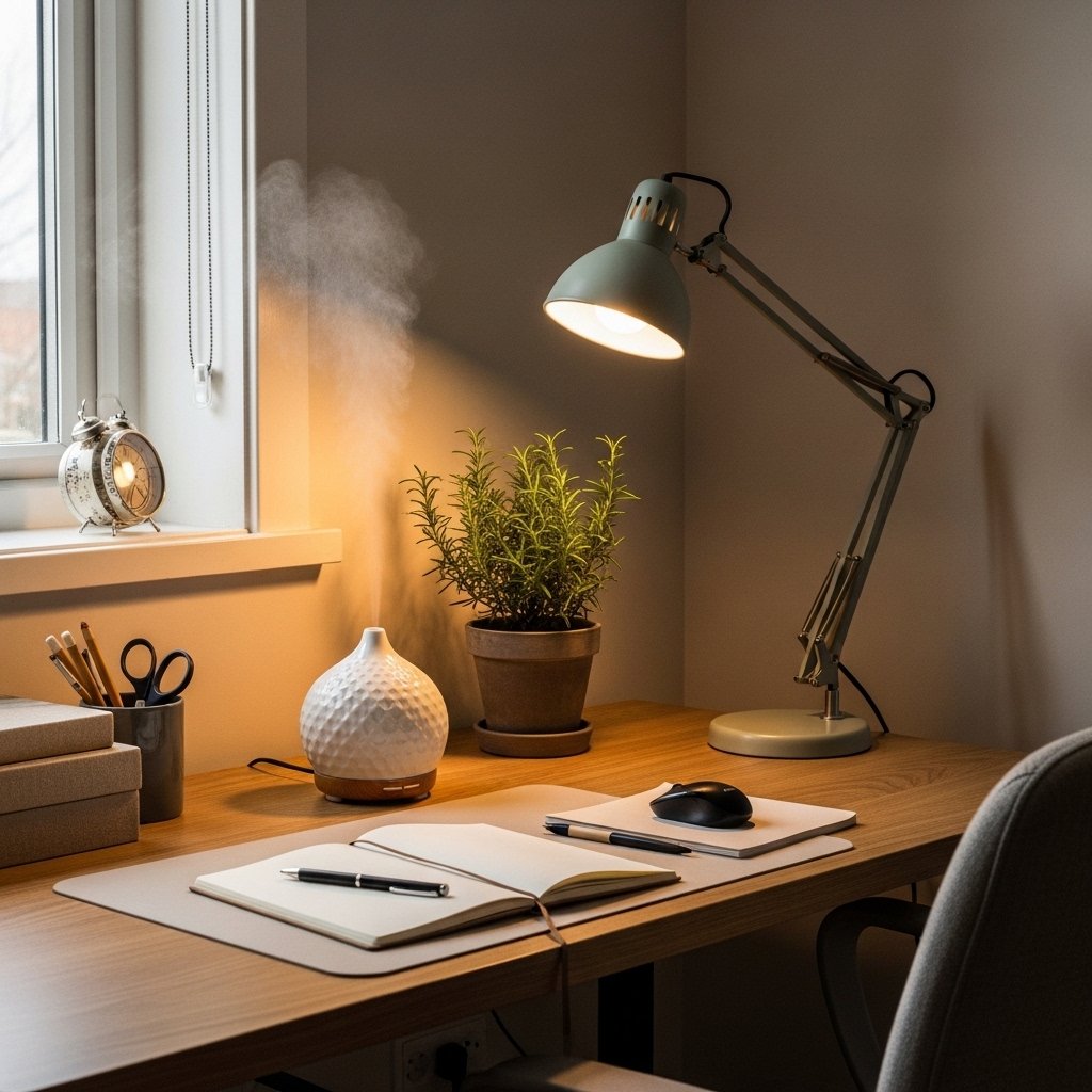 12 Home Office Setup Ideas That Make Work Feel Worth Doing Scent as a Productivity Tool