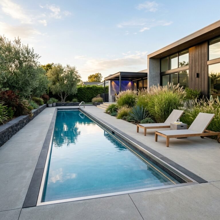 The Classic Rectangular Lap Pool