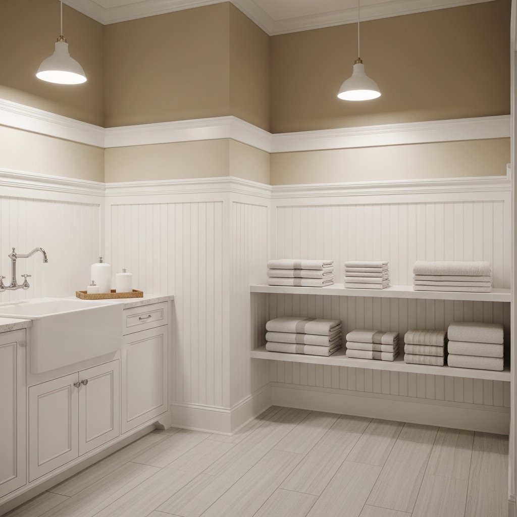 Wainscoting or Shiplap on Lower Walls