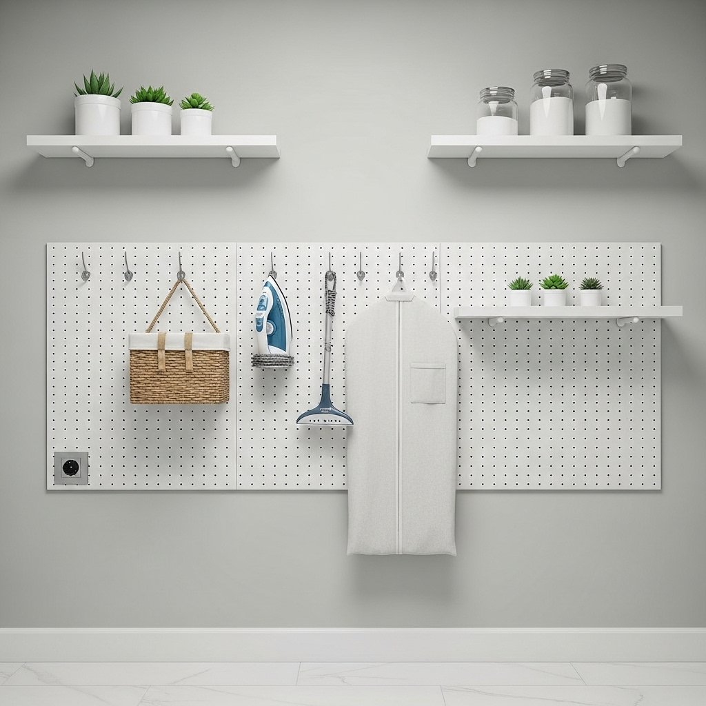 Hooks and Pegboard for Everyday Items