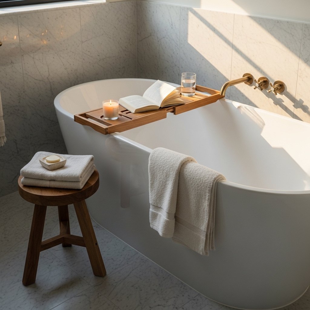 13 Master Bathroom Ideas That Feel Like a Private Spa Bring In Natural Materials and Warmth