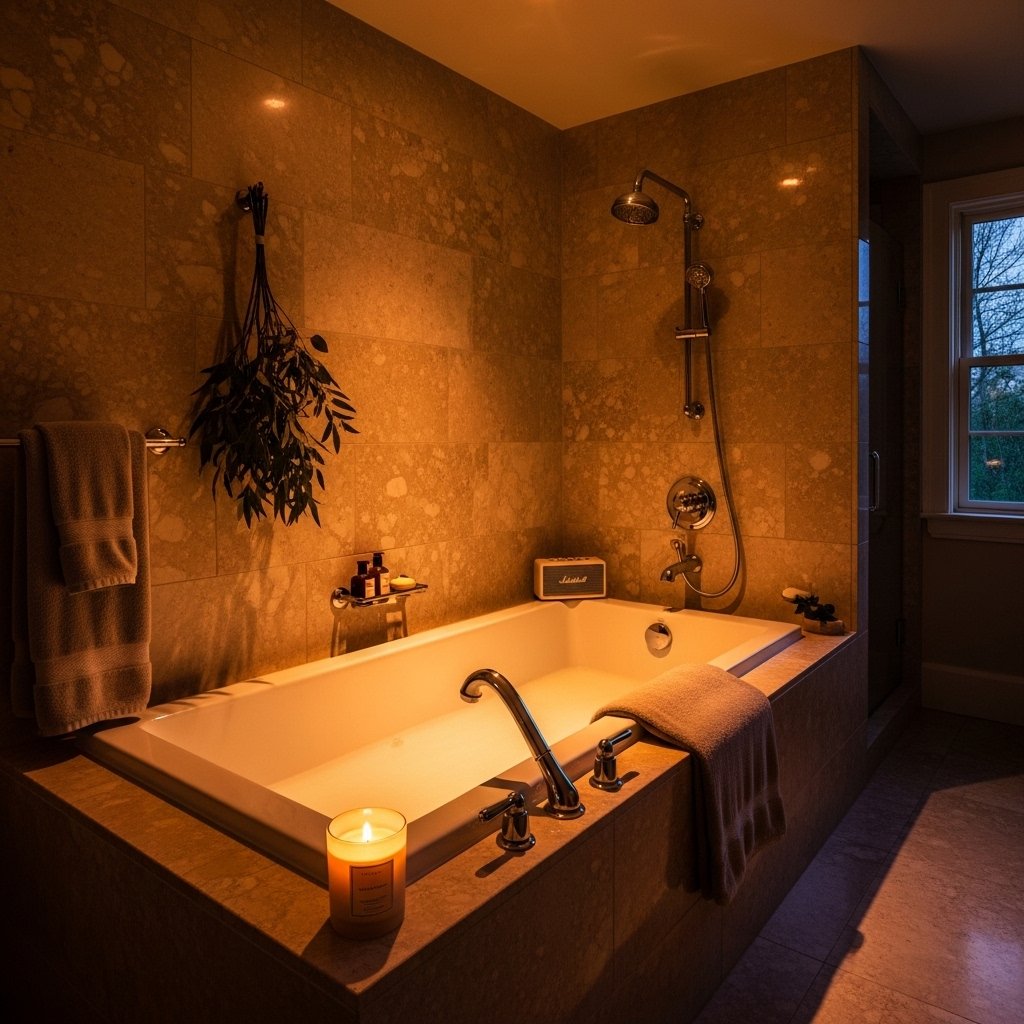 13 Master Bathroom Ideas That Feel Like a Private Spa Treat the Bathroom as a Sensory Environment