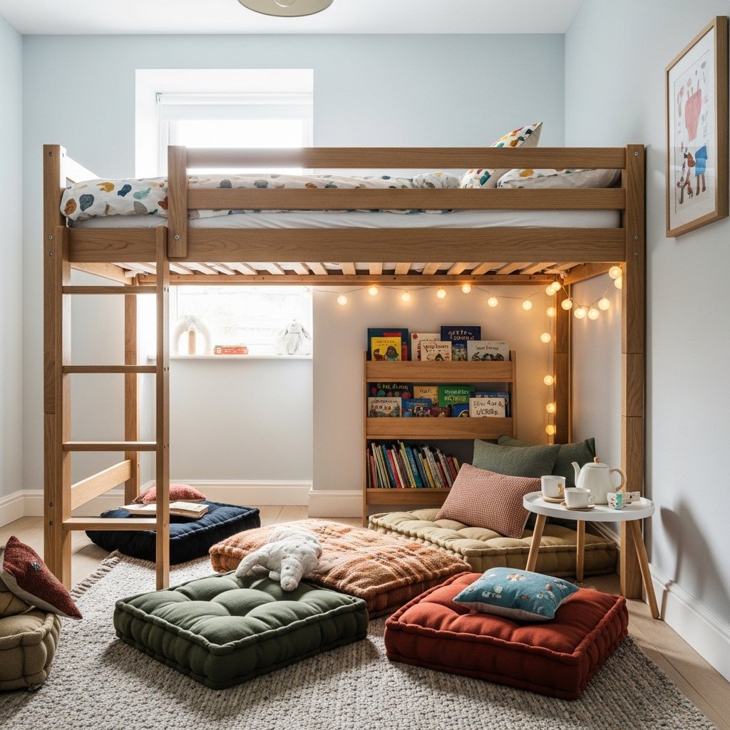 Use a Loft Bed to Multiply Usable Space