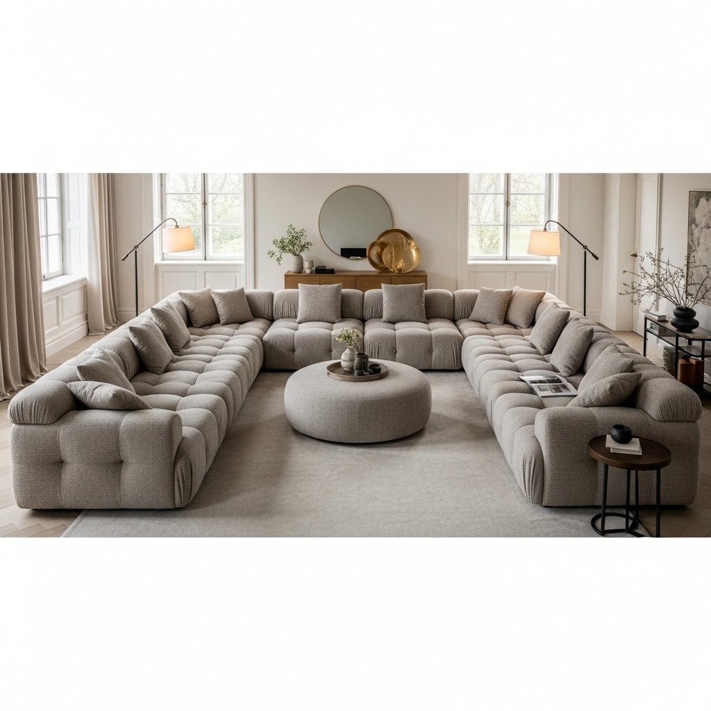 14 Luxury Sofa Designs That Transform a Living Room The Modular Cloud Sofa