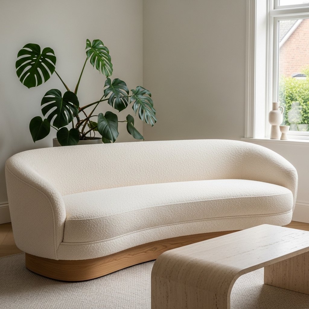 14 Luxury Sofa Designs That Transform a Living Room The Boucle Sofa in Organic Form