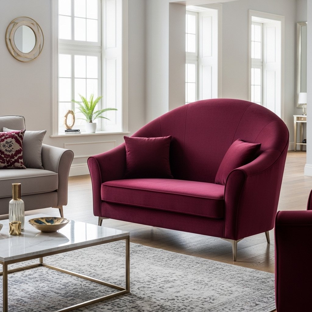 14 Luxury Sofa Designs That Transform a Living Room The Sculptural Two-Seater Loveseat