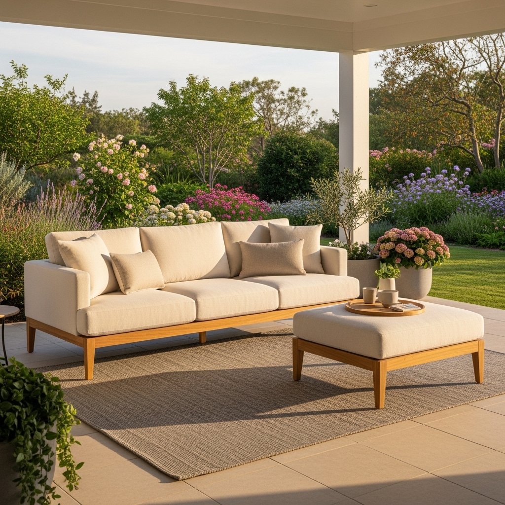 14 Luxury Sofa Designs That Transform a Living Room The Outdoor-Indoor Sofa in Performance Fabric