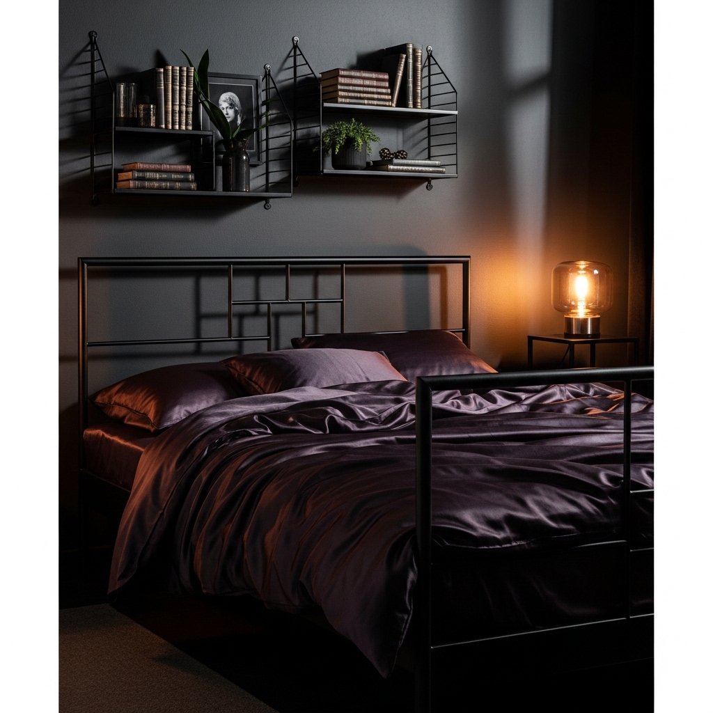 Choose Black or Dark Metal Furniture Frames