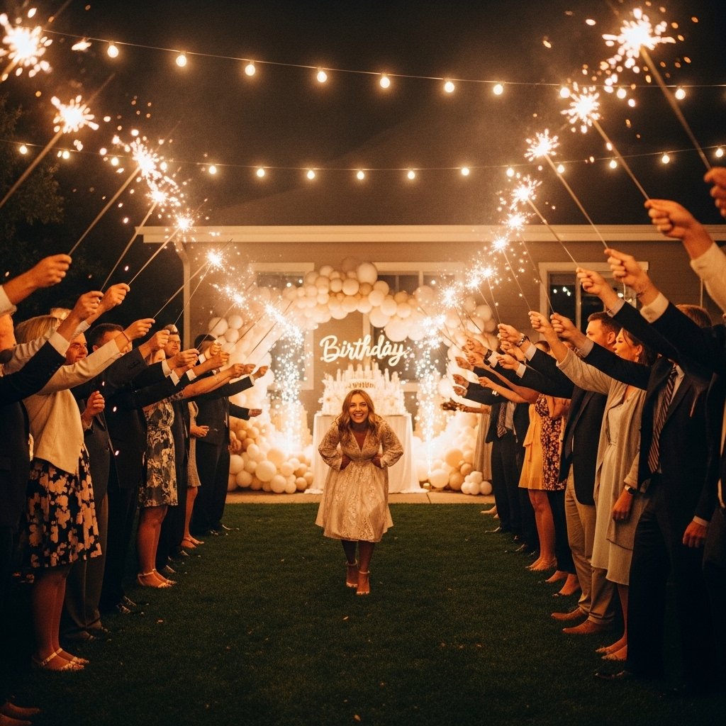 The Midnight Sparkler Send-Off