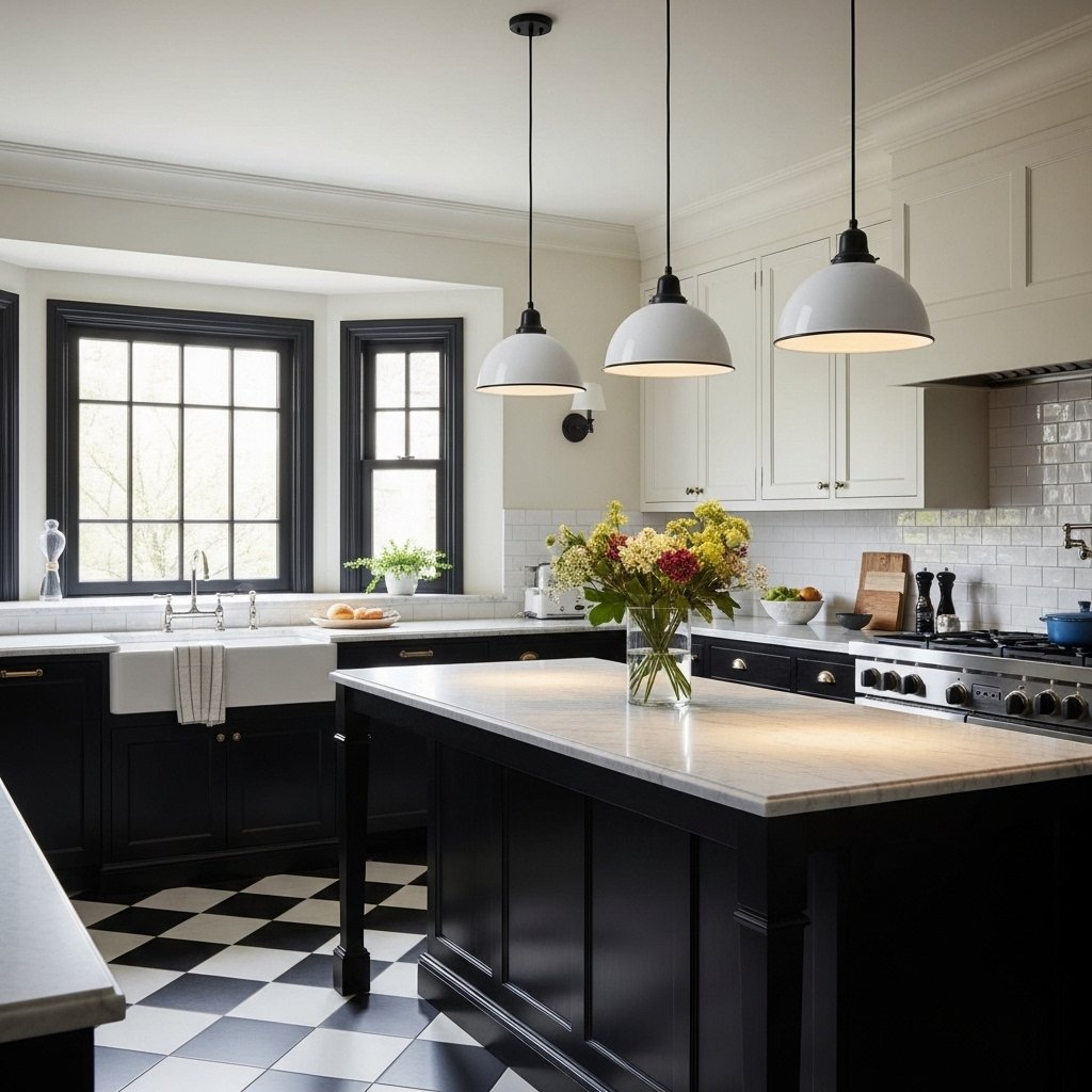 Vintage French Bistro Pendants