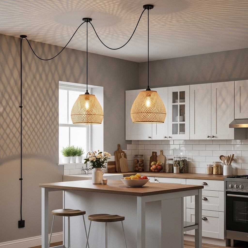 Plug-In Pendants for Renters and Easy Updates