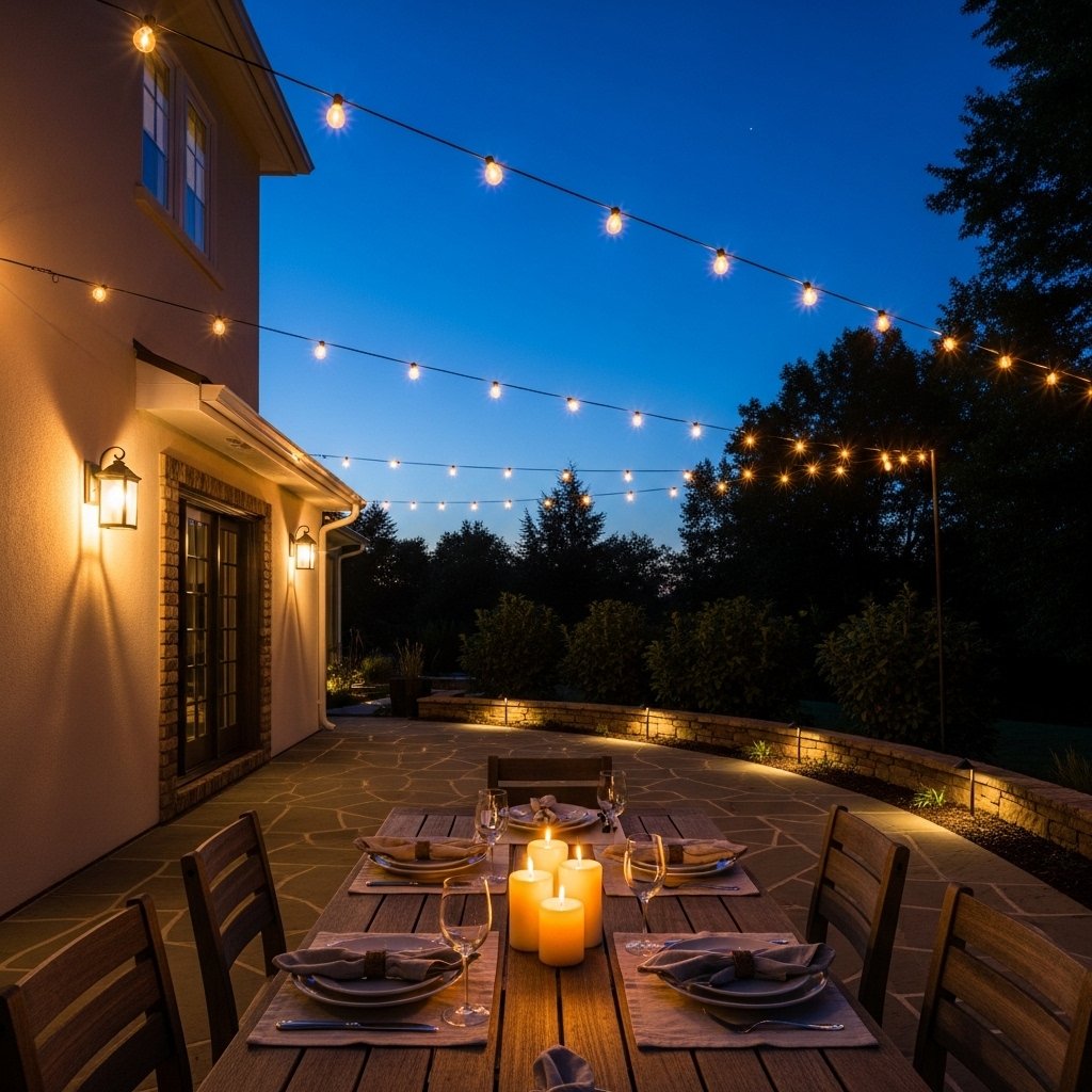 Outdoor Lighting at Multiple Heights