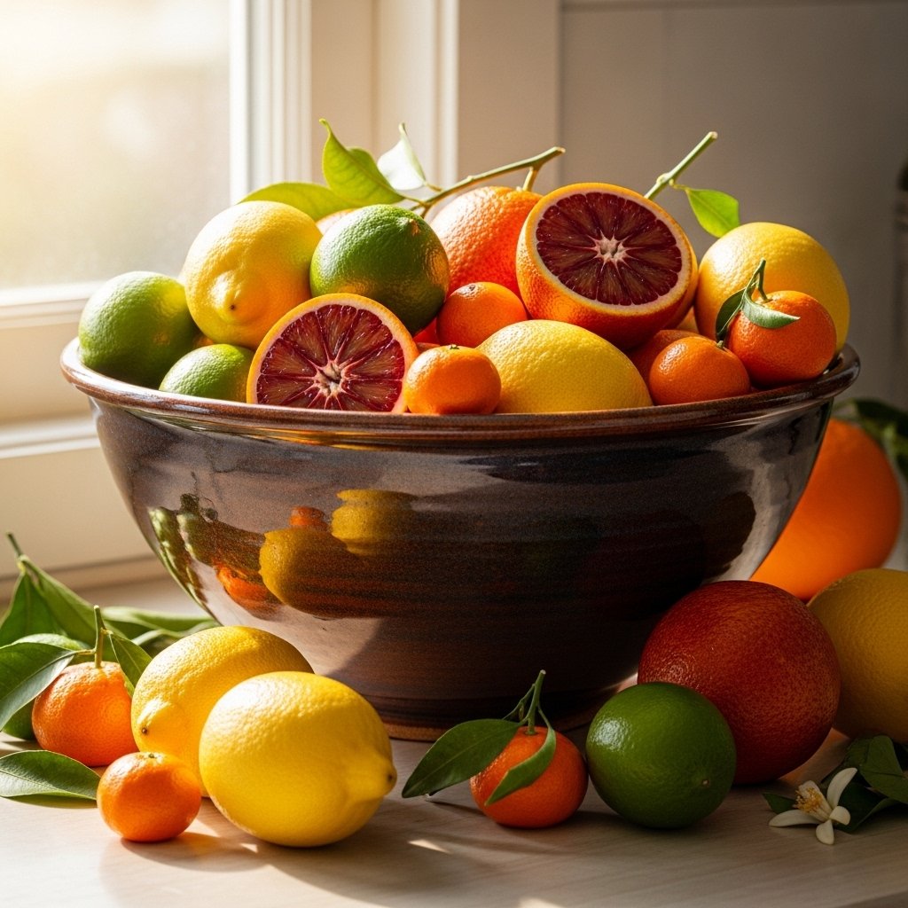 A Citrus Bowl on the Counter as Permanent Decoration