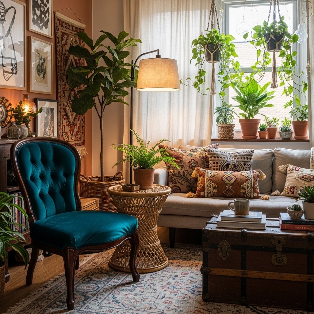 Vintage and Antique Furniture Mixing