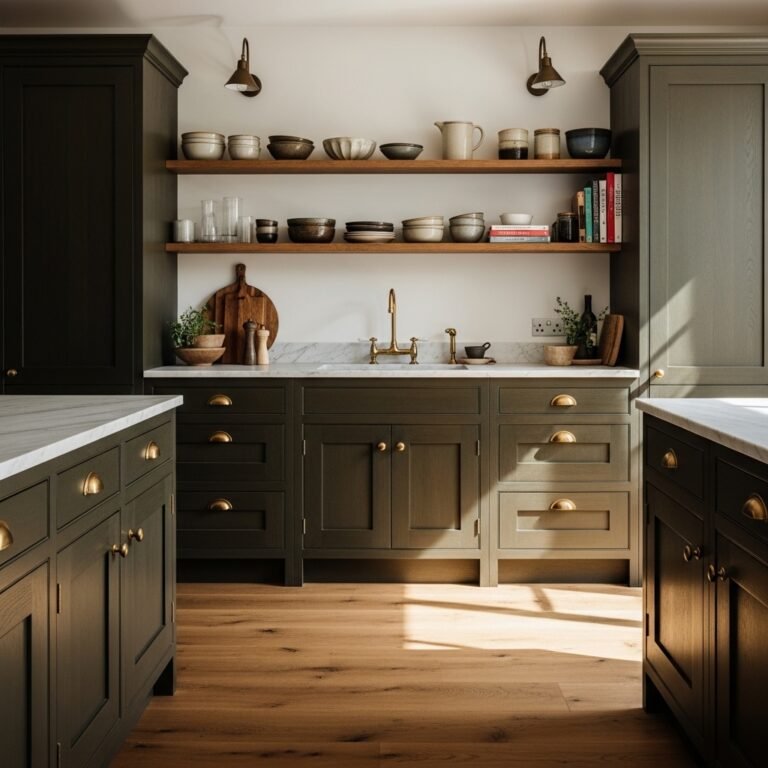 Deep Forest Green: The Kitchen That Looks Like It Has Always Been There