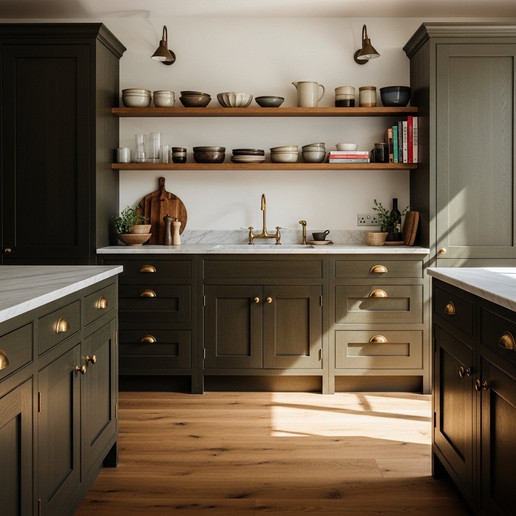 16 Kitchen Cabinet Color Ideas That Transform the Entire Kitchen Deep Forest Green: The Kitchen That Looks Like It Has Always Been There