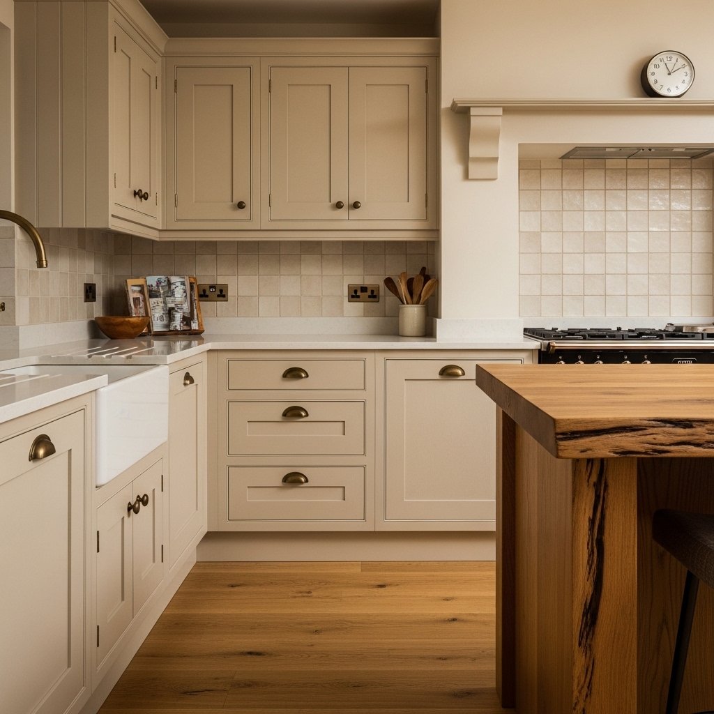 16 Kitchen Cabinet Color Ideas That Transform the Entire Kitchen Warm Cream: Softer and More Beautiful Than White