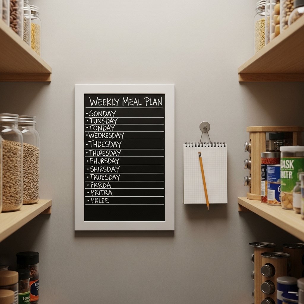16 Kitchen Pantry Organization Ideas That Make Cooking Effortless Create a Meal Planning Station Within the Pantry