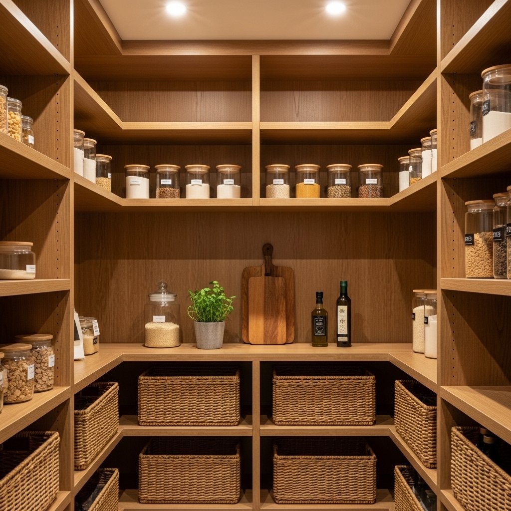 16 Kitchen Pantry Organization Ideas That Make Cooking Effortless Make the Pantry Beautiful Enough to Maintain