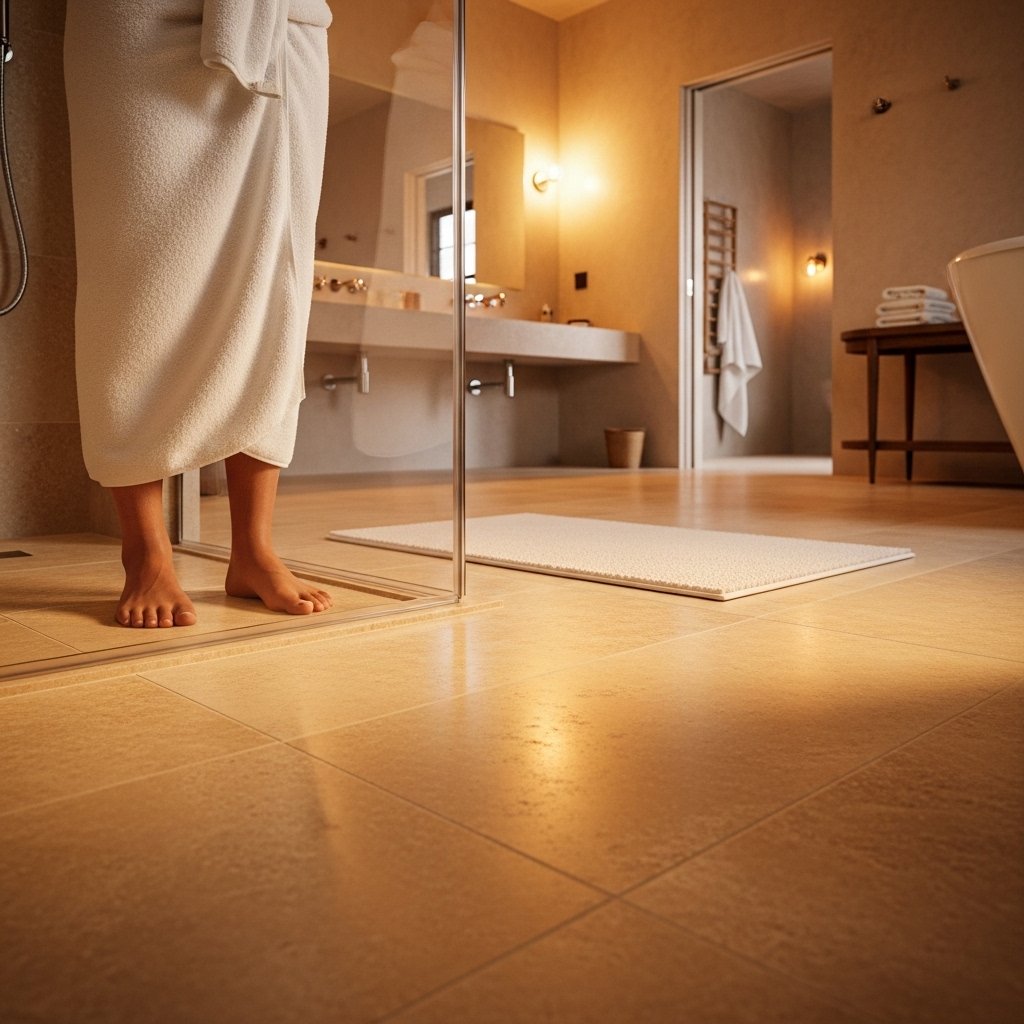 Heated Floors With Natural Stone or Wood-Look Tile