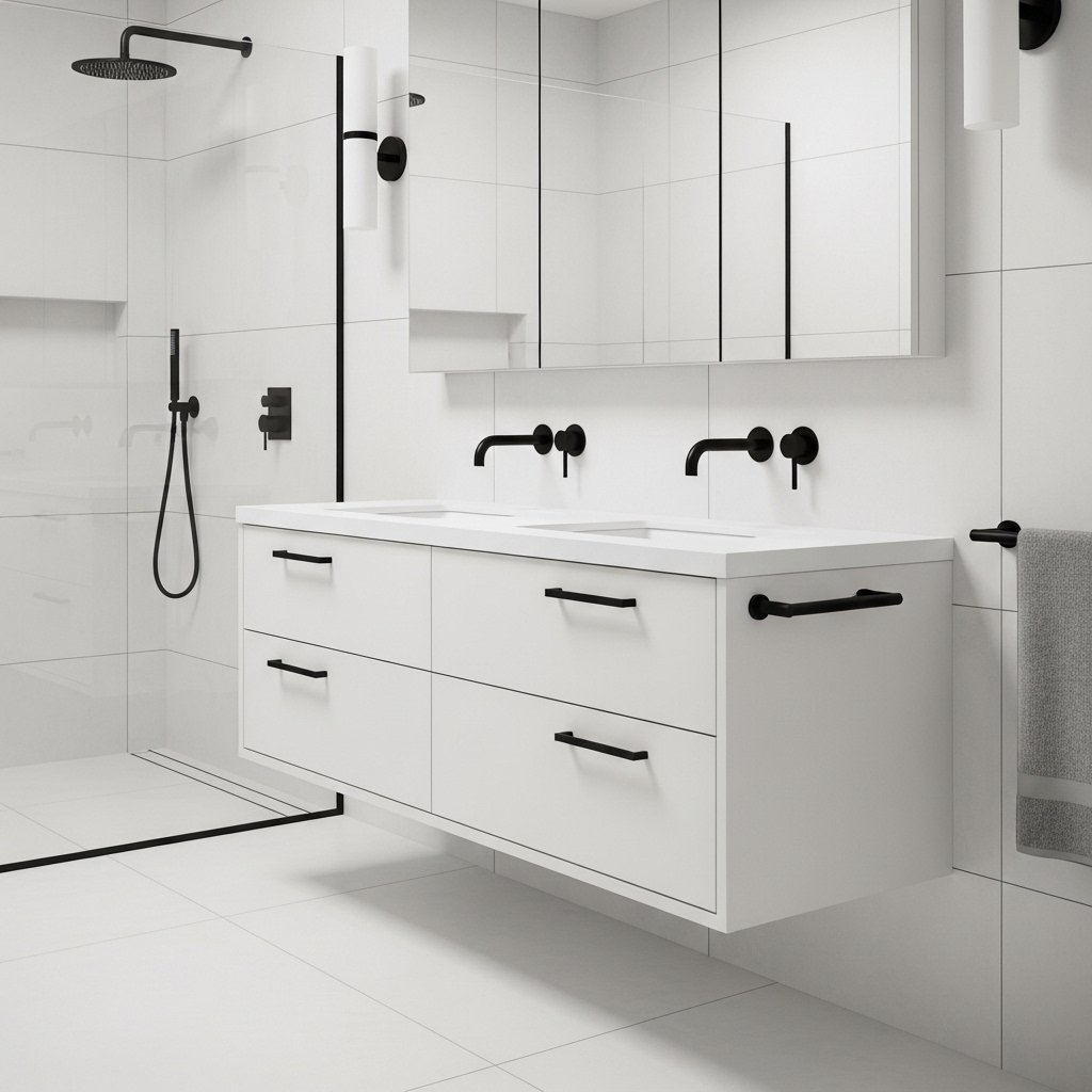 Black Fixtures as a Design Statement