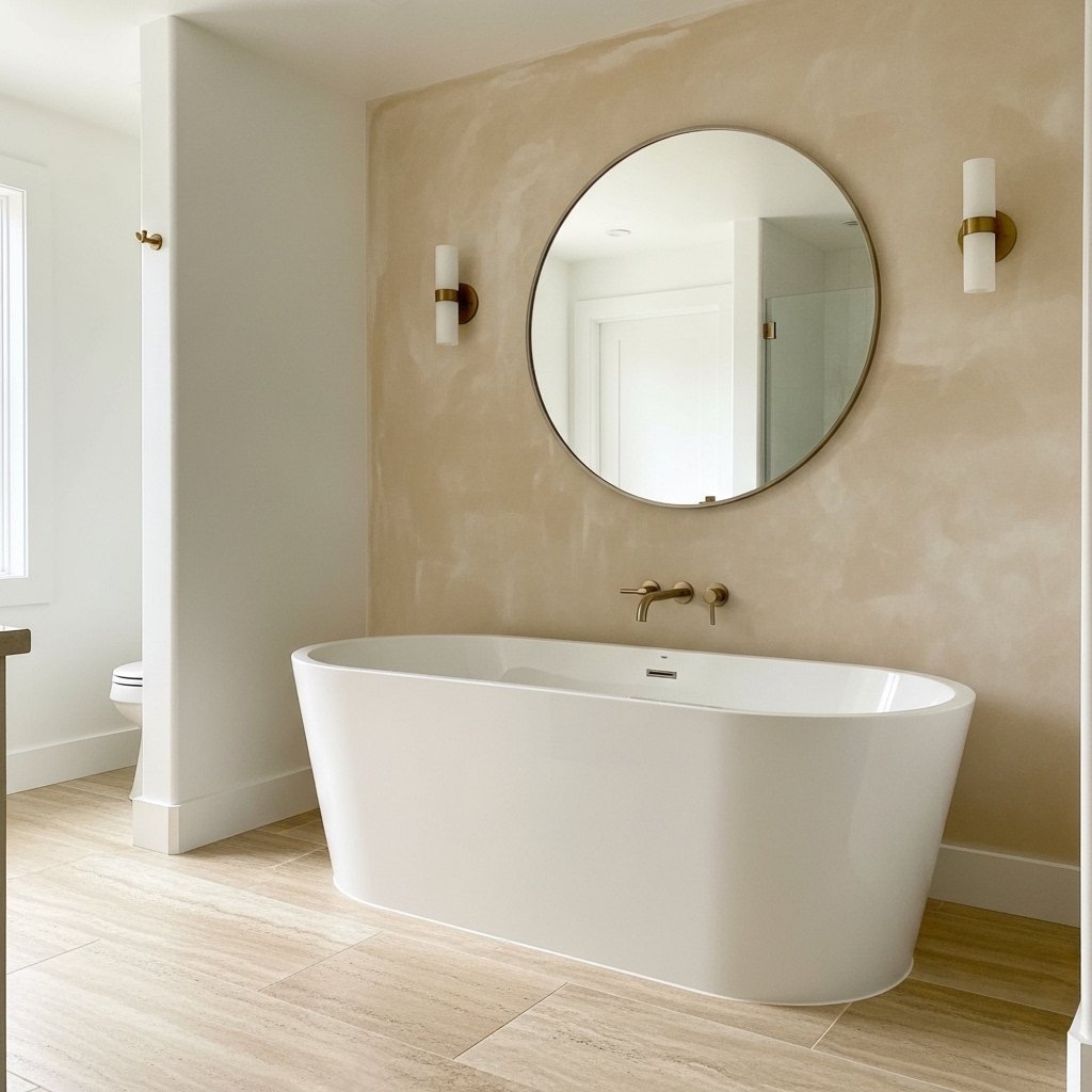 Textured Wall Finish — Plaster, Limewash, or Fluted Panels