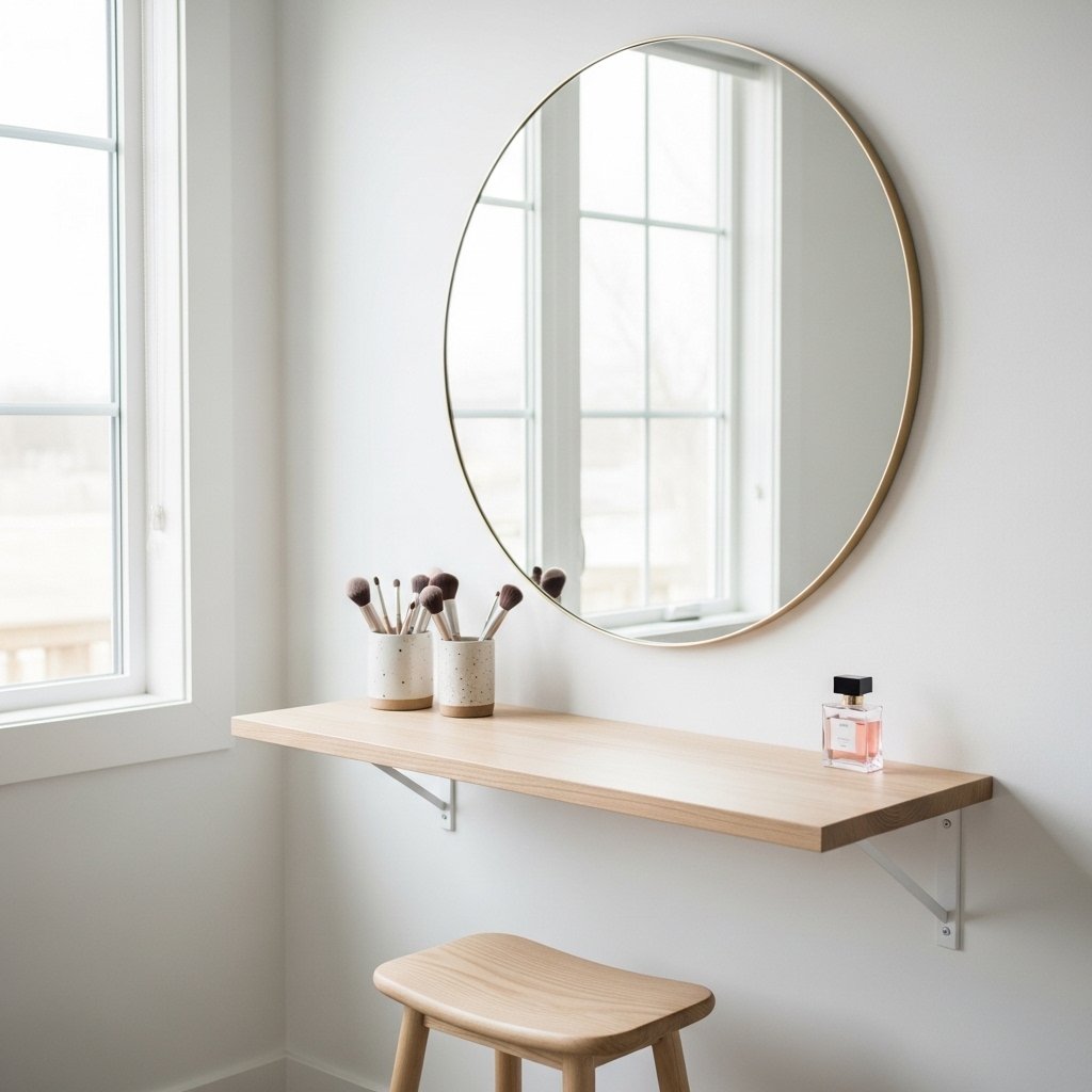 The Minimalist Floating Shelf Vanity