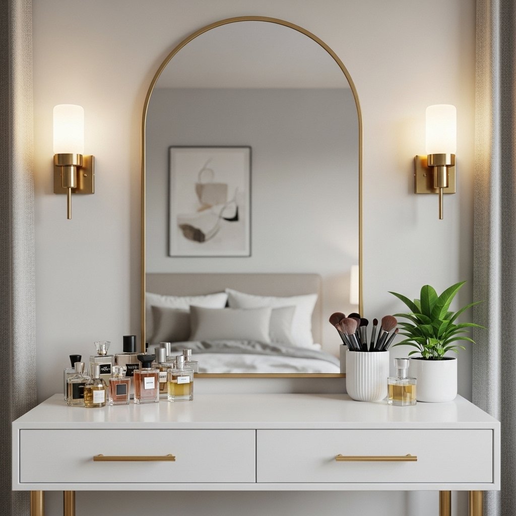 The Arched Mirror Vanity