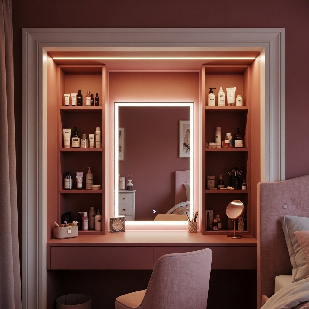 The Built-In Vanity Nook