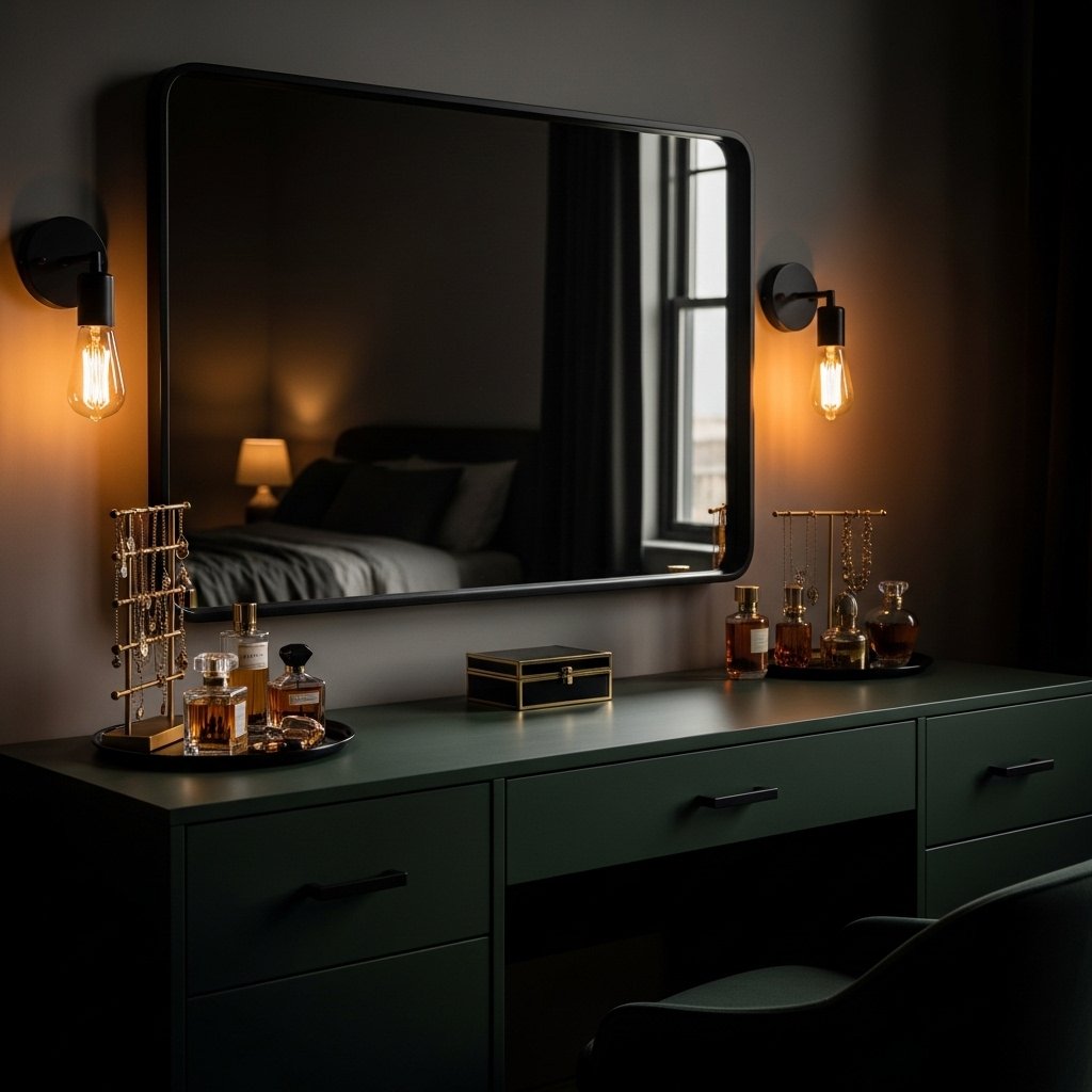 The Dark Moody Vanity