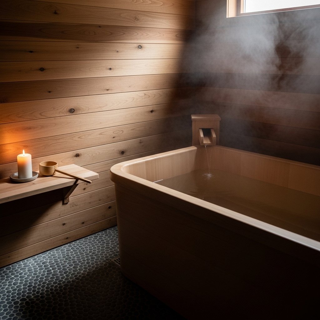 A Deep Japanese Soaking Tub