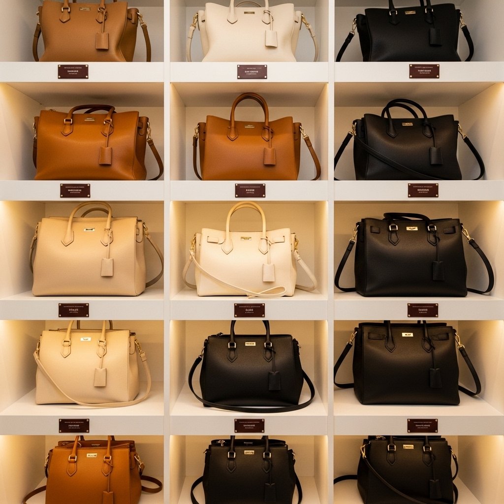 16 Walk-In Closet Ideas That Turn Getting Dressed Into the Best Part of Your Day A Dedicated Bag Display Section